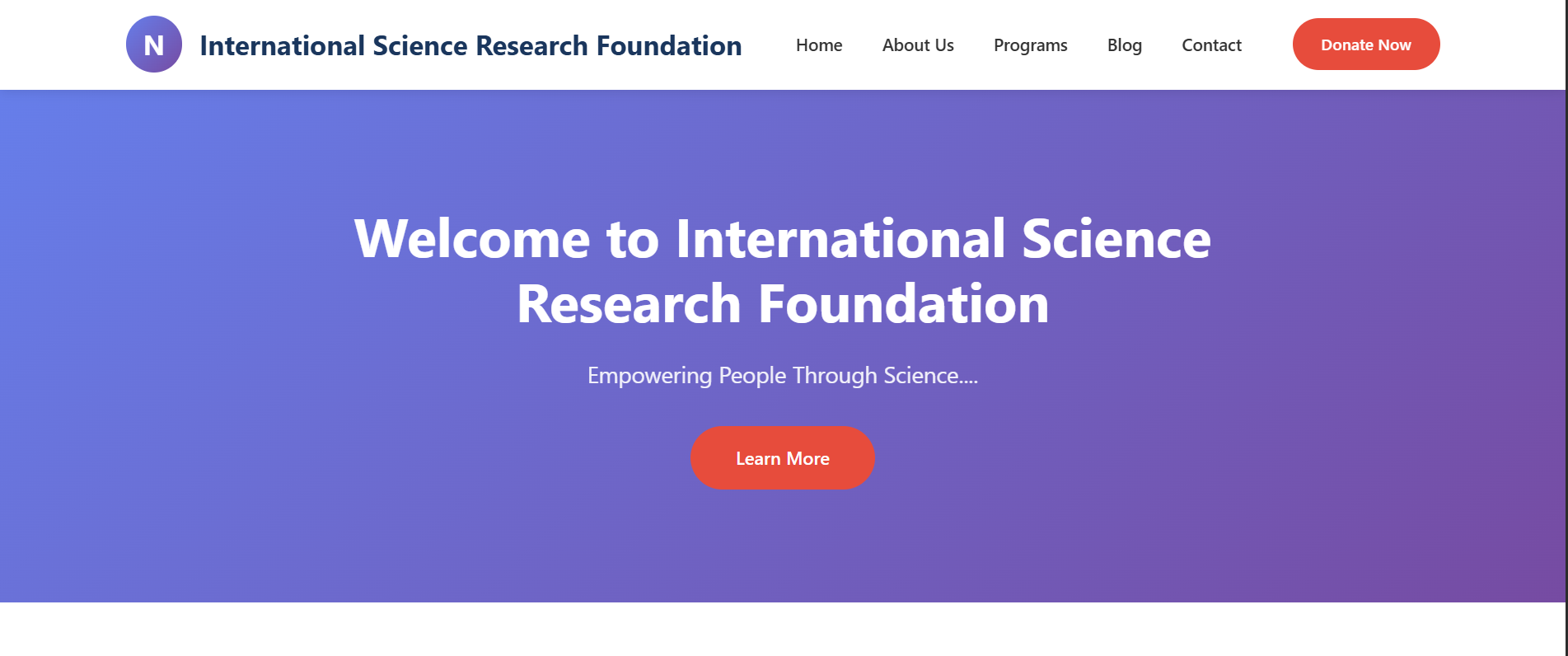 International Science Research Foundation